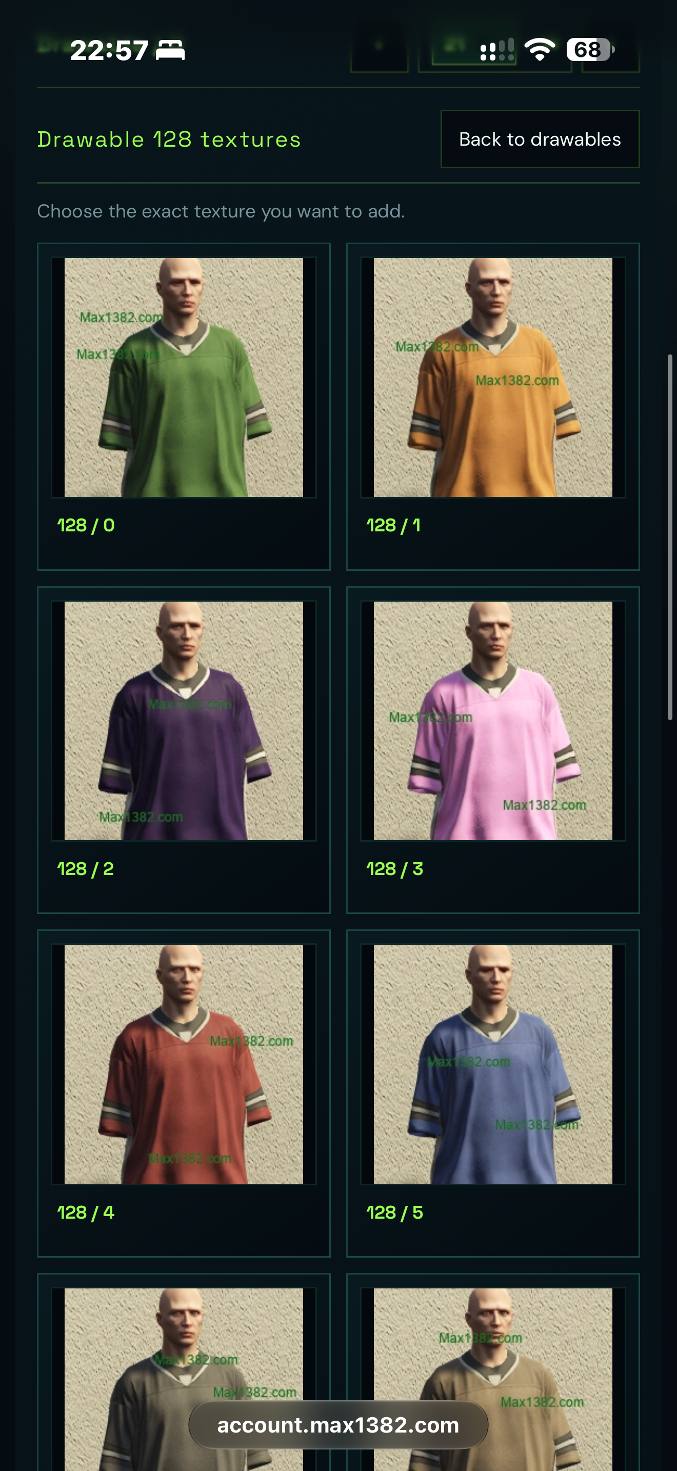 MaxSubs 3D outfit maker screenshot 2