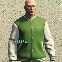 Varcity Jacket Green (M)