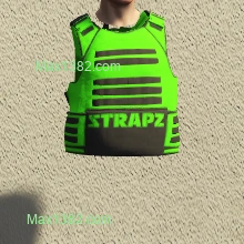 Green Strapz Vest