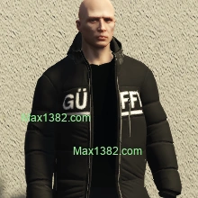 Black Sprayed Guffy Puffer