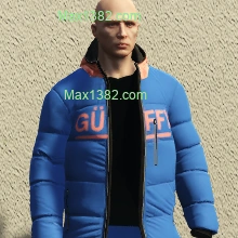 Blue Sprayed Guffy Puffer