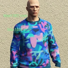 Azure Pattern Sweater