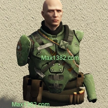 Green Mercenary Vest