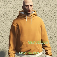 Orange Diamond Hoodie (M)
