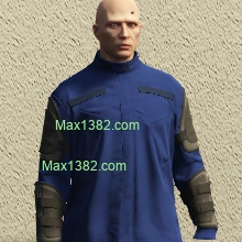 Blue Armored Shirt