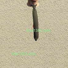 Charcoal Straight Tie