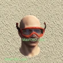 Red Tactical Goggles