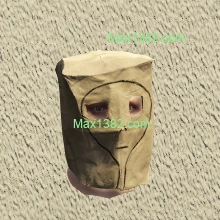 Alien Paper Bag