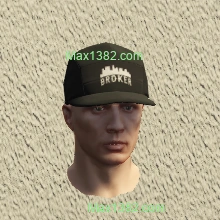 All Black Broker Snapback