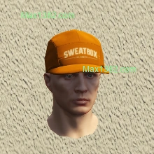 Orange Sweatbox Snapback