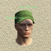Green Army Cap (M)