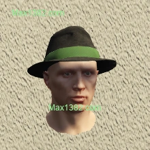 Green Accent Feldora (M)
