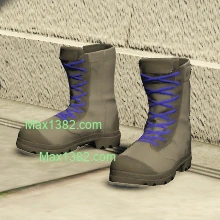 Black & Blue Rubberized