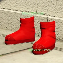 Red Retro Spacesuit