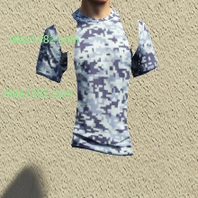 Blue Digital T-Shirt